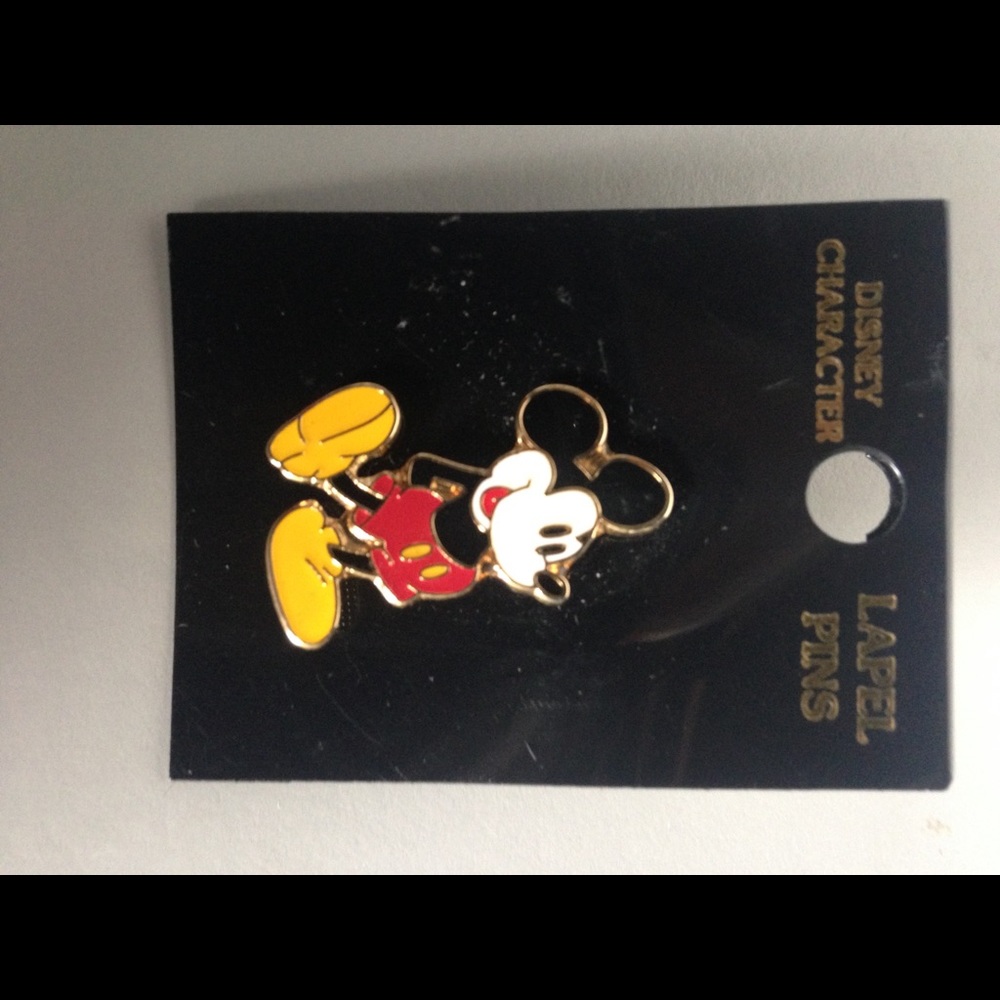 Mickey Mouse lapel pin